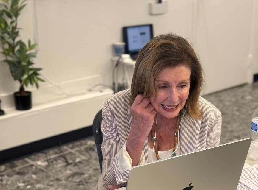 Nancy Pelosi balesete Luxemburgban