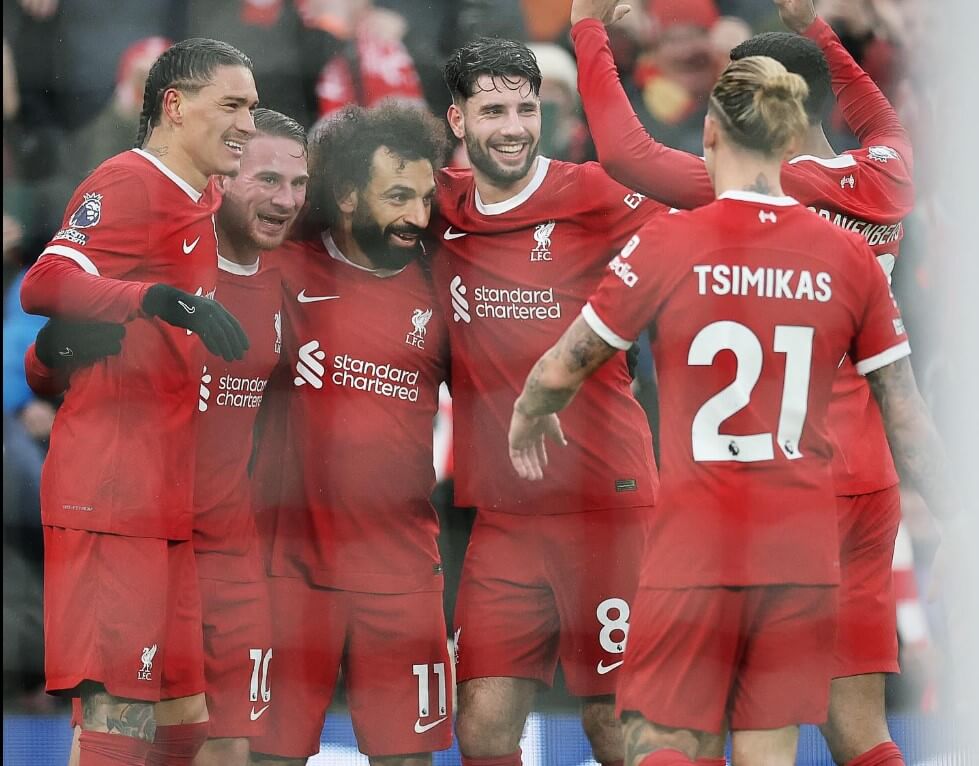 A Liverpool 5-1-re legyőzte a Tottenhamet az angol bajnokságban