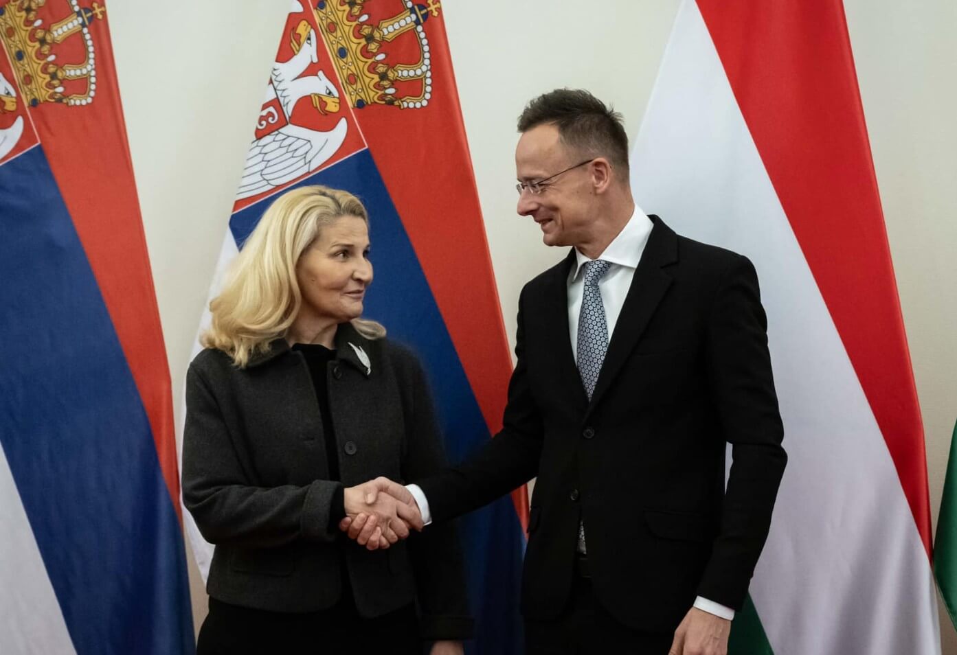 Szijjártó Péter a szerb miniszterrel tartott sajtótájékoztatón nyilatkozott