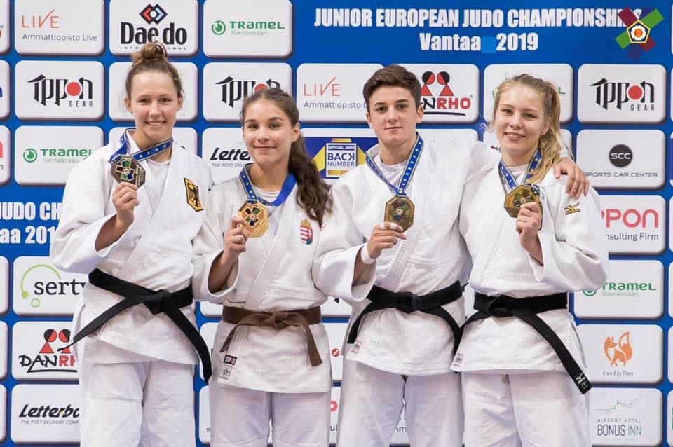 Özbas Szofi aranyérmet szerzett a dzsúdó Európa-bajnokságon