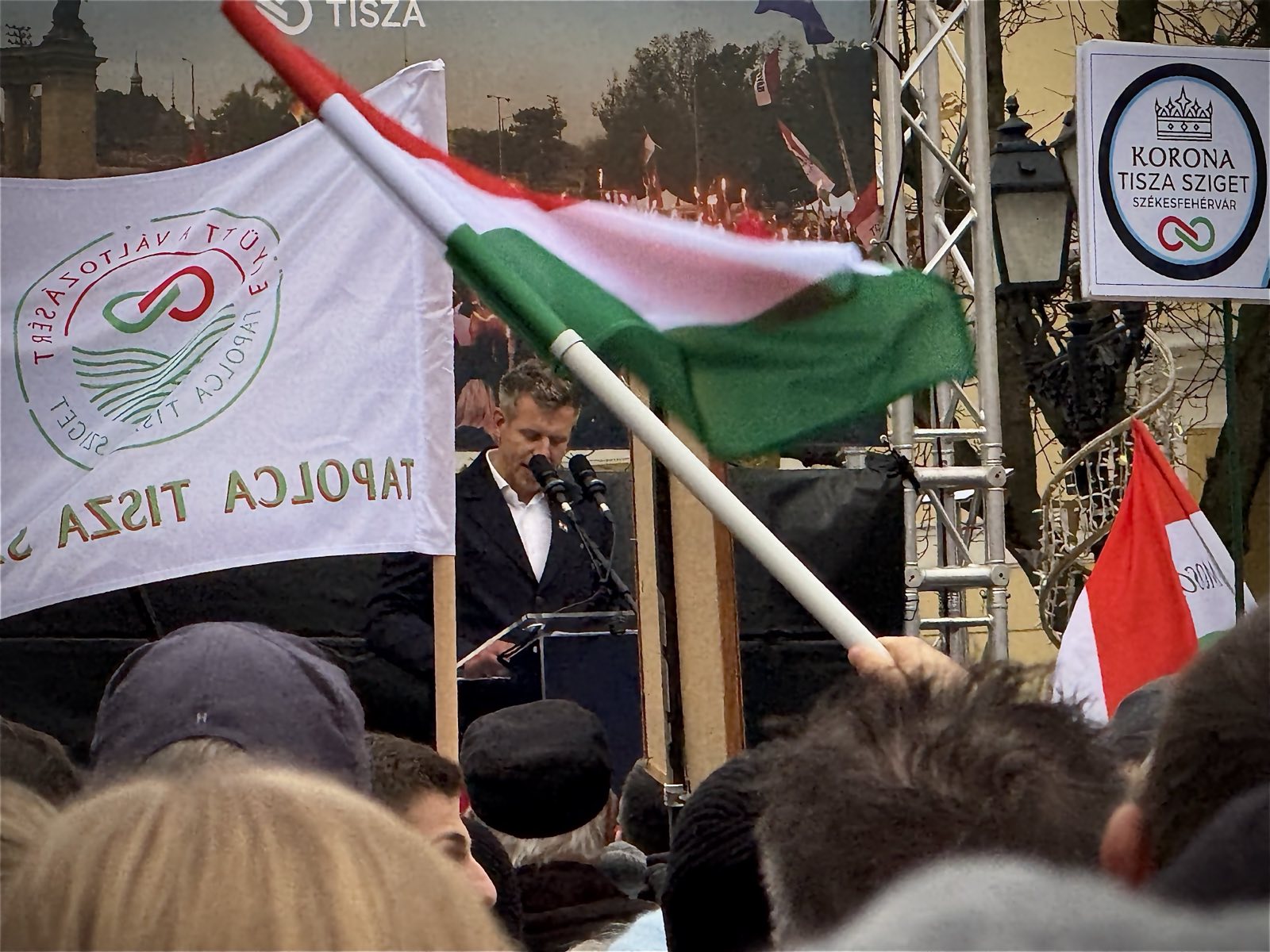 Magyar Péter Győrben: „Véget ér a kormányzás, Magyarország romokban”