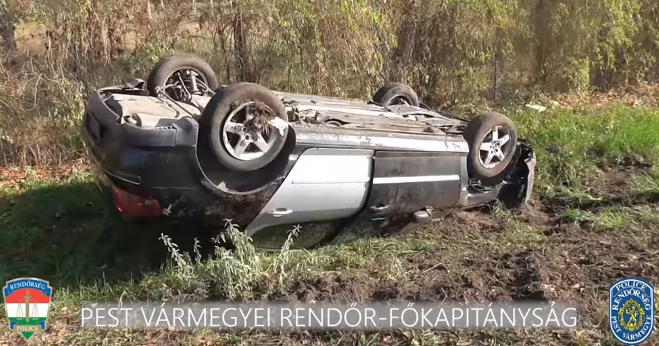 Fegyveres rablások és autólopások Pest vármegyében: Elfogtak egy 23 éves férfit az ámokfutás után