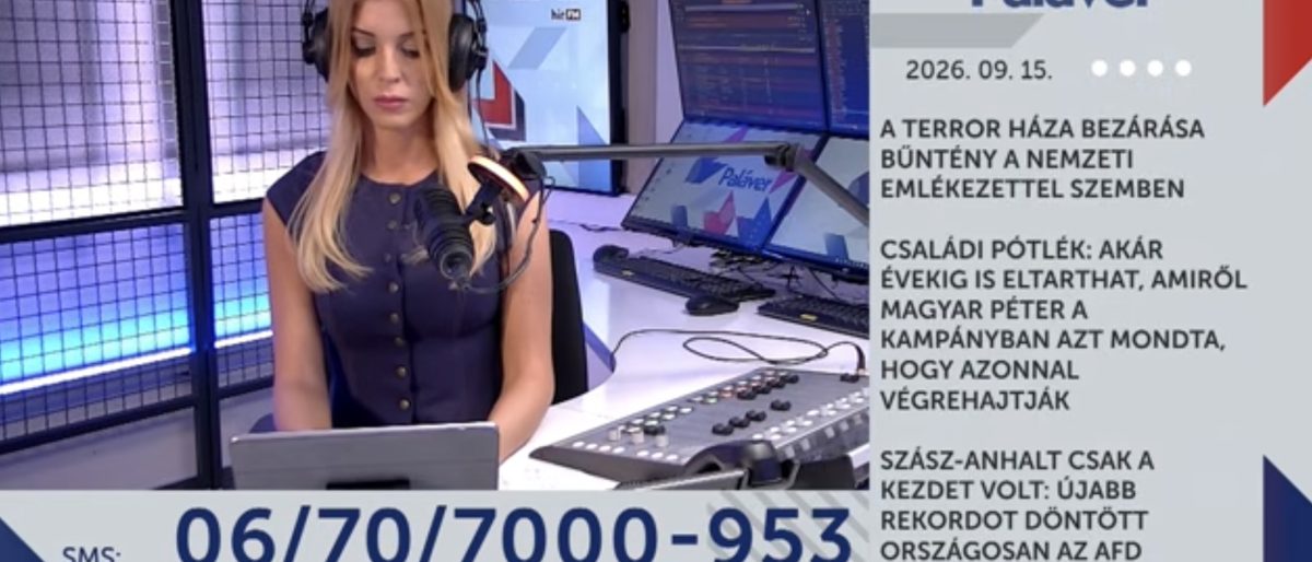 Magyar Péter meggyilkolására buzdított egy betelefonáló, azonnal kirúgták a Paláver műsorvezetőjét