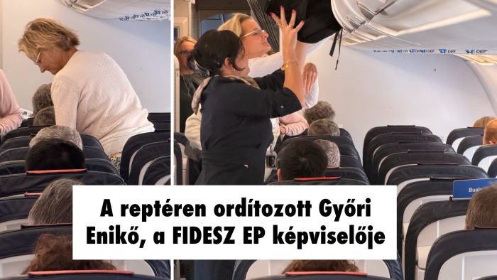 Kulja András tolakodással és kiabálással vádolta meg Győri Enikőt a frankfurti reptéren