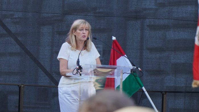 Schmidt Mária csak bocsánatkérés után vitázna tovább Márki-Zay Péterrel a német internetről